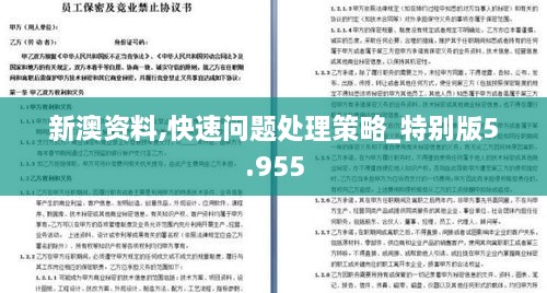 新澳资料,快速问题处理策略_特别版5.955