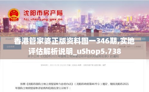 香港管家婆正版资料图一346期,实地评估解析说明_uShop5.738