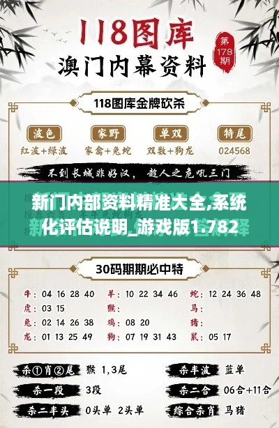 新门内部资料精准大全,系统化评估说明_游戏版1.782