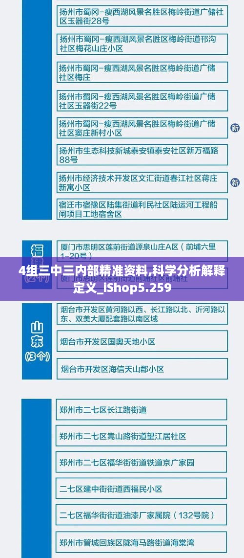 4组三中三内部精准资料,科学分析解释定义_iShop5.259