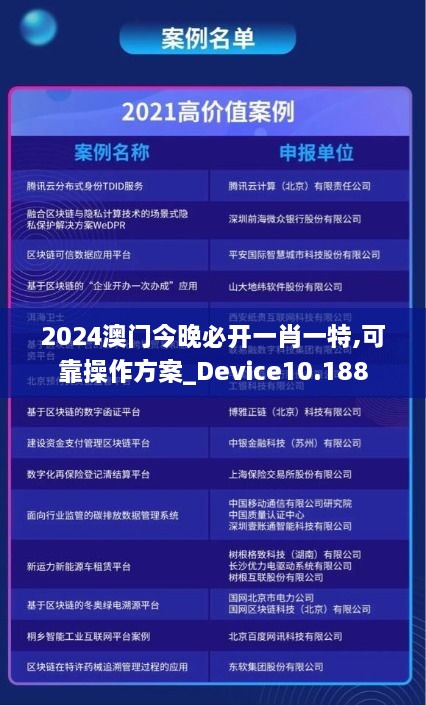 2024澳门今晚必开一肖一特,可靠操作方案_Device10.188