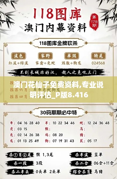 澳门花仙子免费资料,专业说明评估_P版8.416