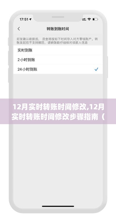 12月实时转账时间调整详解，从初学者到进阶用户的实用指南