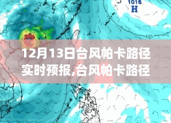 台风帕卡路径实时预报深度解读与体验分享（12月13日更新）