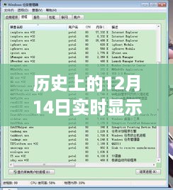 12月14日的历史实时显示系统，CPU使用率背后的温馨时光与小故事