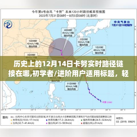 历史上的12月14日卡努实时路径查询攻略，适合初学者与进阶用户的全指南