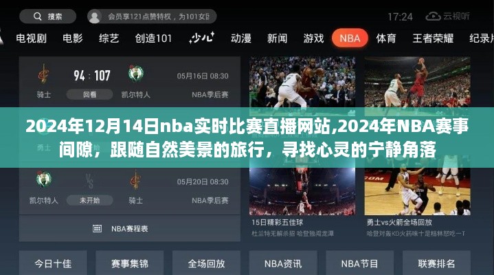 跟随自然美景的NBA之旅，2024年赛事间隙的心灵宁静探索