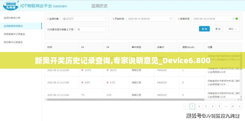 新奥开奖历史记录查询,专家说明意见_Device6.800