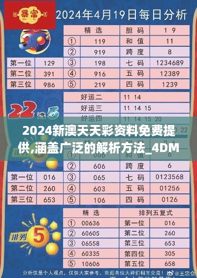 2024新澳天天彩资料免费提供,涵盖广泛的解析方法_4DM8.190