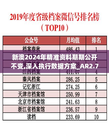 新澳2024年精准资料期期公开不变,深入执行数据方案_AR2.717