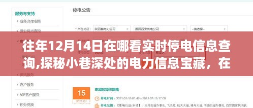 探秘往年12月14日实时停电信息查询攻略，轻松掌握电力信息宝藏！