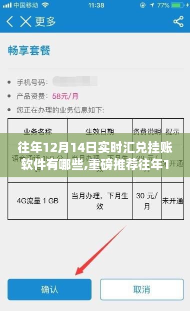 实时汇兑挂账软件大盘点，推荐往年12月14日热门实时汇兑挂账软件工具