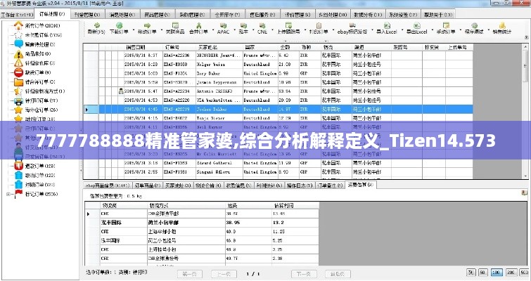 7777788888精准管家婆,综合分析解释定义_Tizen14.573