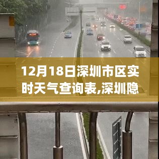 深圳隐秘小巷特色小店与实时天气查询表——12月18日深圳市区天气一览