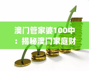 澳门管家婆100中：揭秘澳门家庭财务精算与资产管理的宝典