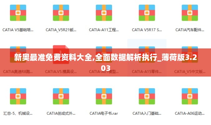新奥最准免费资料大全,全面数据解析执行_薄荷版3.203