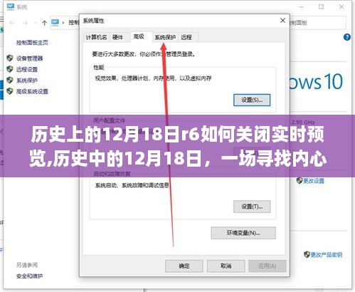历史中的摄影之旅，探寻R6关闭实时预览与寻找内心平静的日子——12月18日