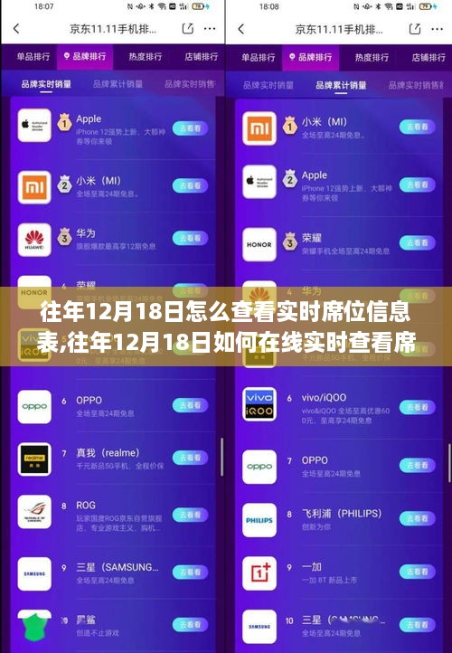 往年12月18日席位信息实时查看指南，方法与技巧