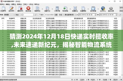 揭秘智能物流系统重塑快递揽收率的未来，预测2024年快递实时揽收率体验科技魅力新纪元探索之旅