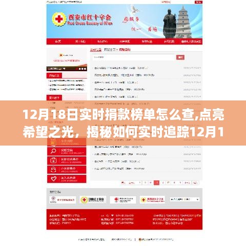 揭秘，如何实时追踪12月18日捐款榜单，点亮希望之光，成就自信与荣耀之路！