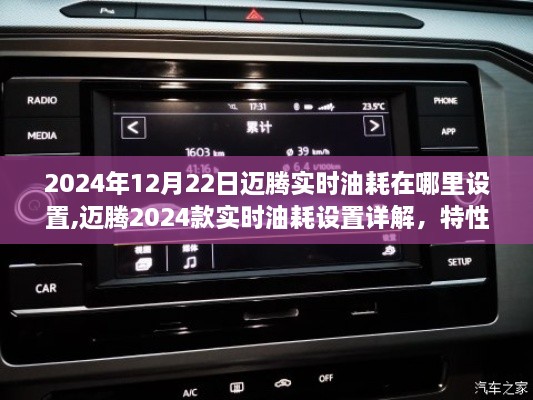 迈腾2024款实时油耗设置详解，特性、使用体验与竞品对比