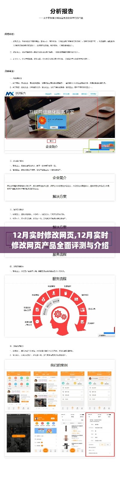 12月实时修改网页产品全面评测与介绍，打造高效便捷的网页体验