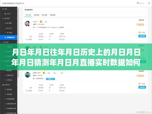 月日月年直播数据解析与回放系统全面介绍，历史、实时与评测