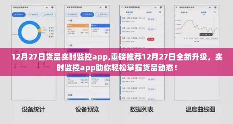 12月27日全新升级货品实时监控app，掌握货品动态，轻松无忧