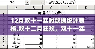 双十二月狂欢回顾，双十一实时数据统计与影响分析