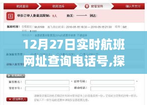 探秘航空热线宝藏店，揭秘航班查询电话与实时航班网址查询服务