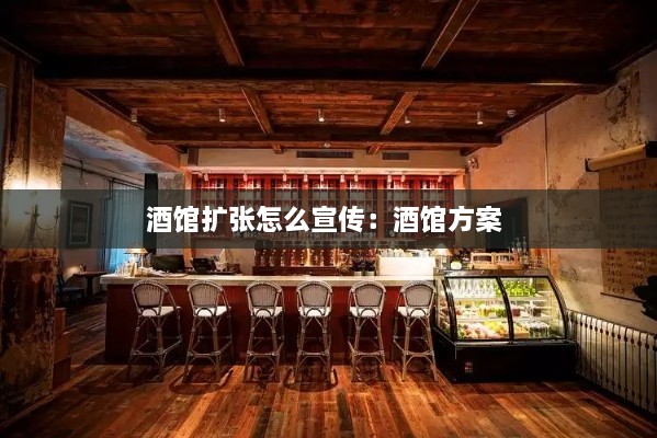 酒馆扩张怎么宣传：酒馆方案 