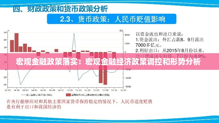 宏观金融政策落实：宏观金融经济政策调控和形势分析 