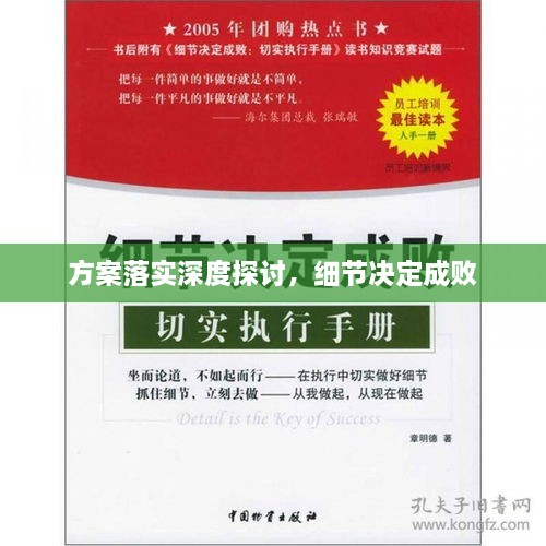 方案落实深度探讨，细节决定成败