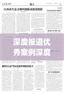 深度报道优秀案例深度探析，展现最佳实践的典范