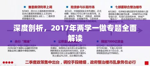 深度剖析，2017年两学一做专题全面解读