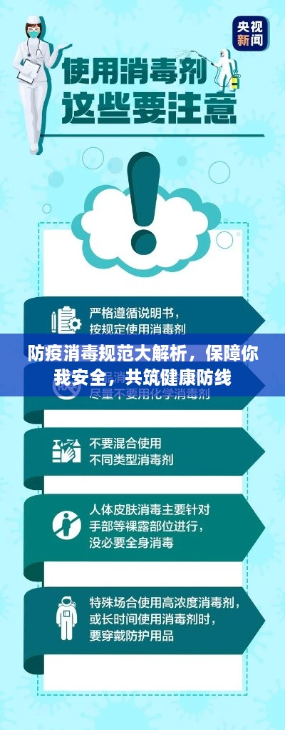 防疫消毒规范大解析，保障你我安全，共筑健康防线