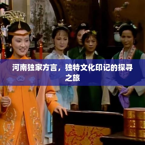 河南独家方言，独特文化印记的探寻之旅
