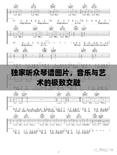 独家听众琴谱图片，音乐与艺术的极致交融