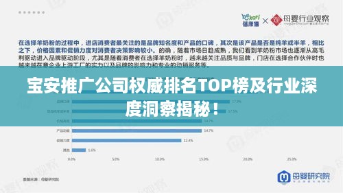 宝安推广公司权威排名TOP榜及行业深度洞察揭秘！